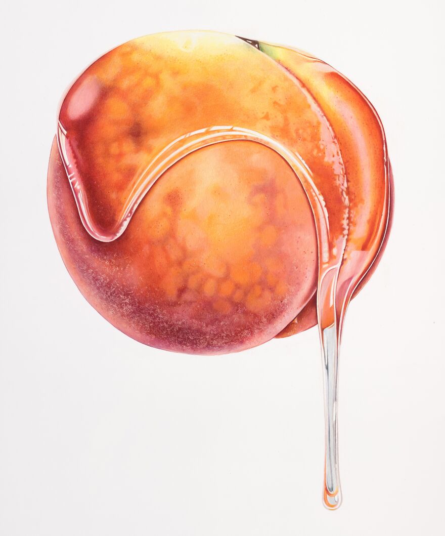 Introducing The 'Slime Series' - I Work With Slime To Create Hyper-Real, Hand-Drawn Artworks (5 Pics)