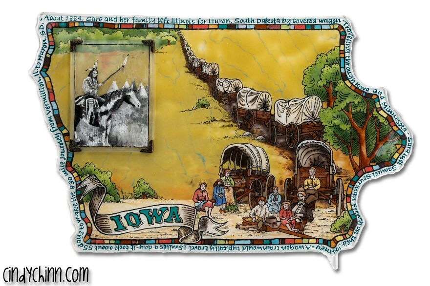 I Told A Historic Story Using Glass Art