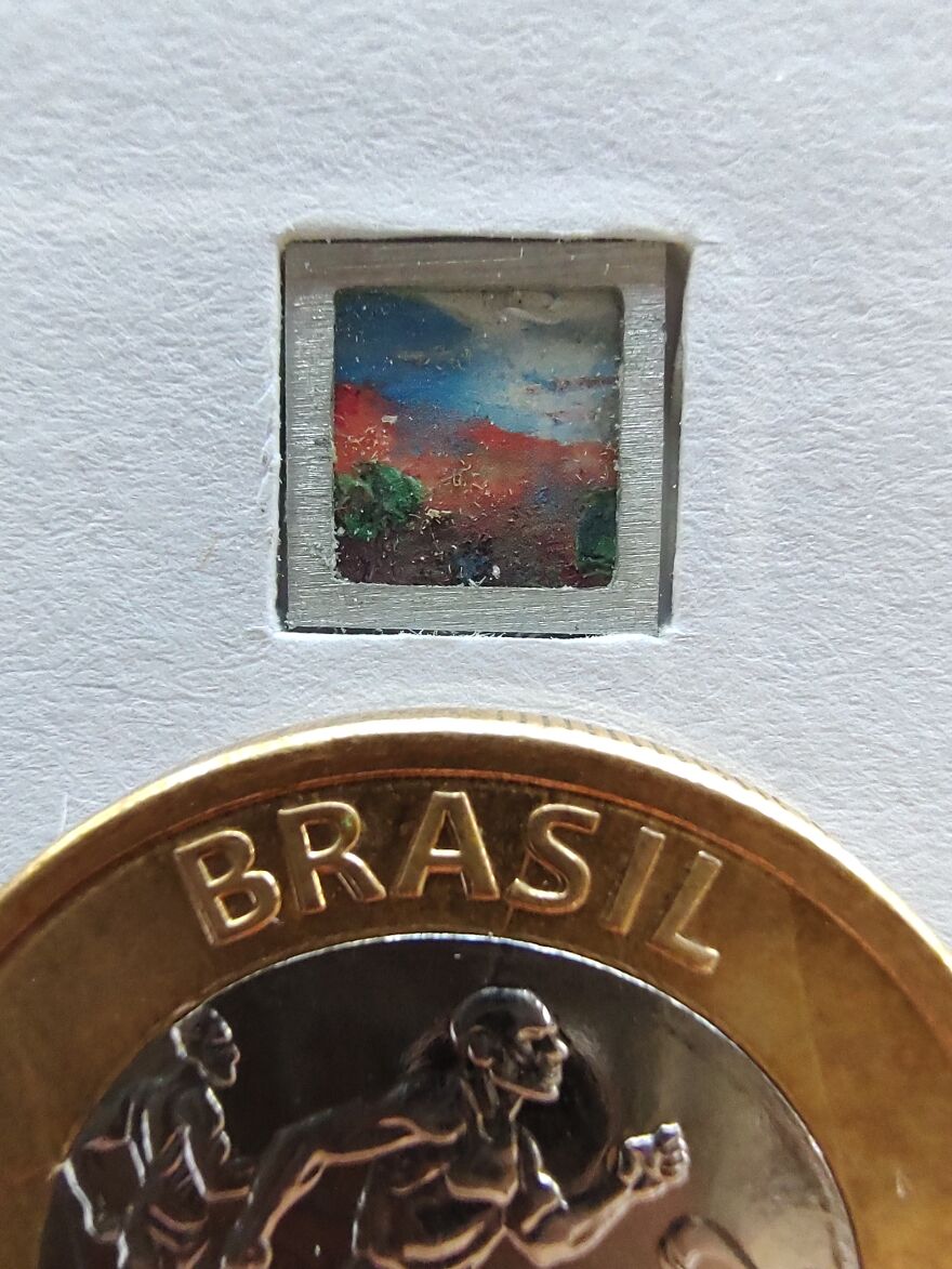 I Make Micro Paintings (7 Pics)