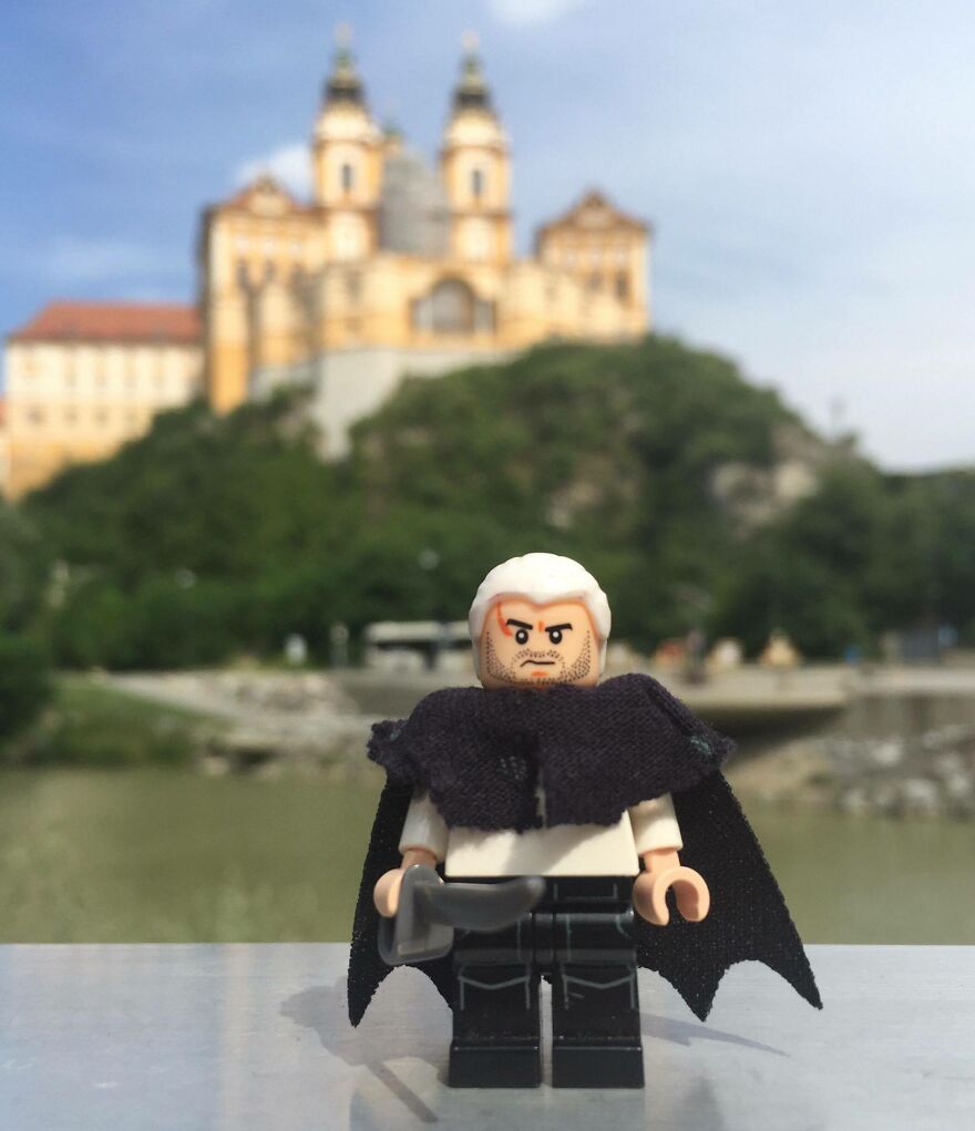 The Priest In Melk, Austria