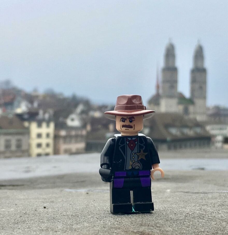 The Businessman In Zurich, Switzerland
