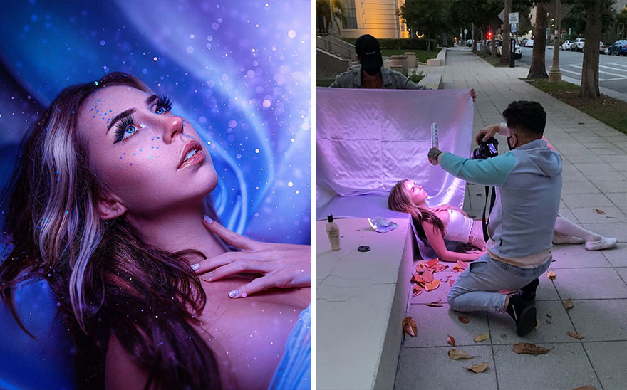 Los Angeles Photographer Reveals The Behind-The-Scenes Of His Photos, Which Makes Them Even More Impressive