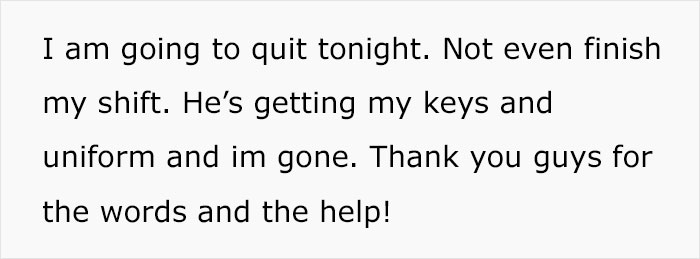 Employee Was Putting Up With Verbally Abusive Manager But When He Stole Their Earned Tips, They Decided It Was Time To Leave Employee Was Putting Up With Verbally Abusive Manager But When He Stole Their Earned Tips, They Decided It Was Time To Leave