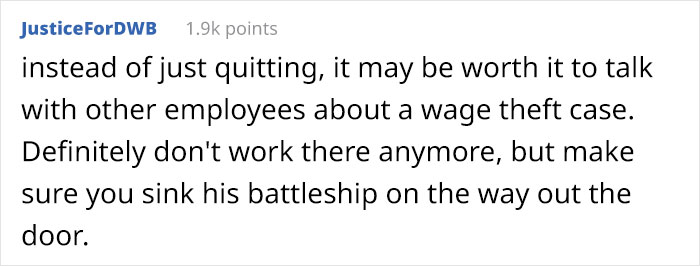 Employee Was Putting Up With Verbally Abusive Manager But When He Stole Their Earned Tips, They Decided It Was Time To Leave Employee Was Putting Up With Verbally Abusive Manager But When He Stole Their Earned Tips, They Decided It Was Time To Leave