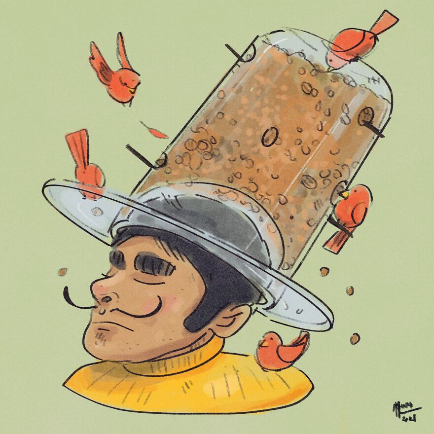 A Man With An Incredible Hat