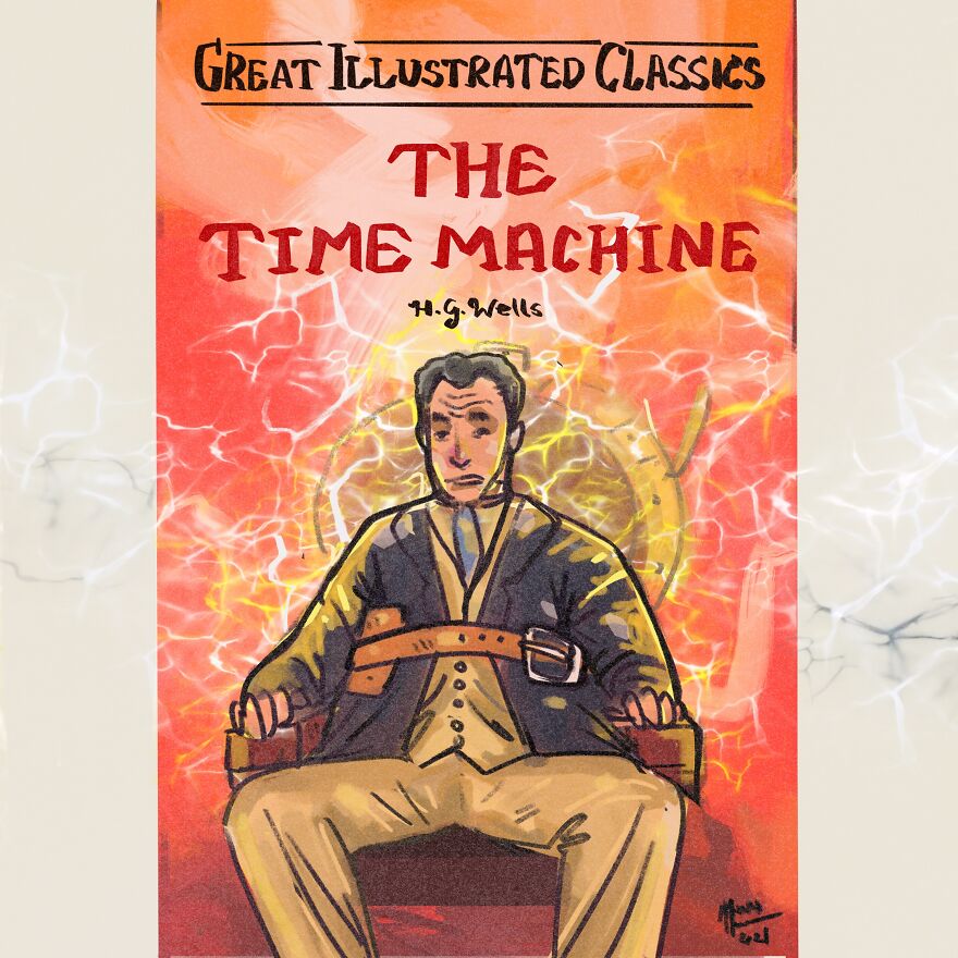 A Man On A Book Cover