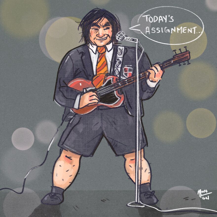 A Male Singer (Jack Black From "The School Of Rock")