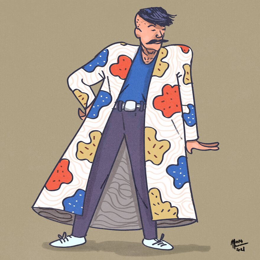 A Man In A Very Nice Coat