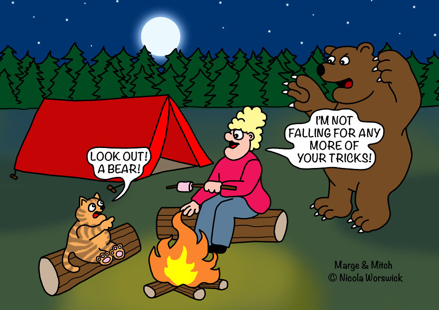 Marge And Mitch Funny Single Panel Comics