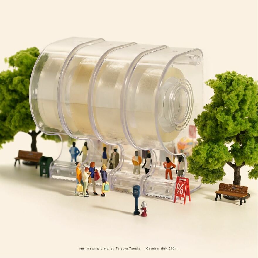 Meet The Small And Creative World Of Artist Tatsuya Tanaka (New Pics)