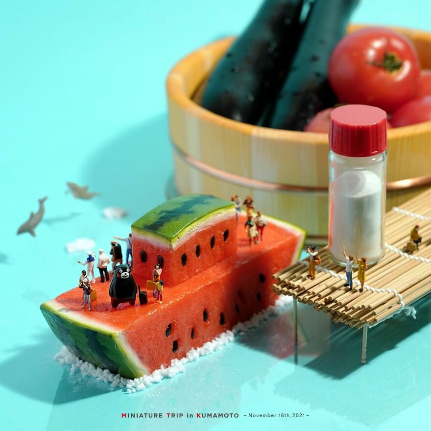 Meet The Small And Creative World Of Artist Tatsuya Tanaka (New Pics)