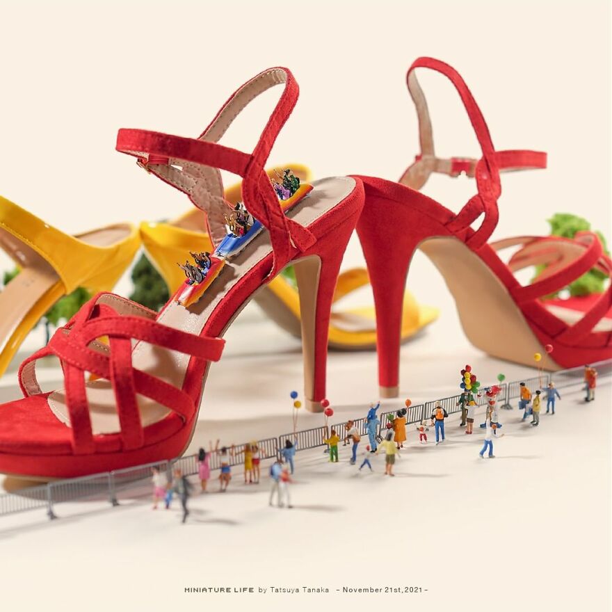 Meet The Small And Creative World Of Artist Tatsuya Tanaka (New Pics)