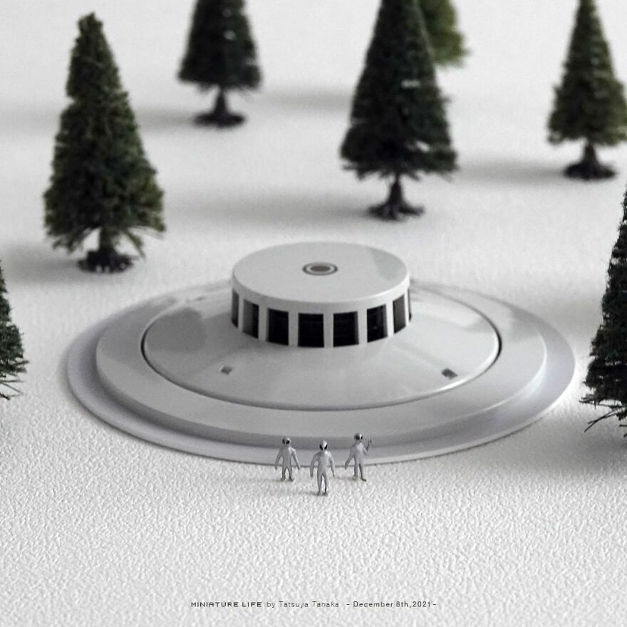 Meet The Small And Creative World Of Artist Tatsuya Tanaka (New Pics)