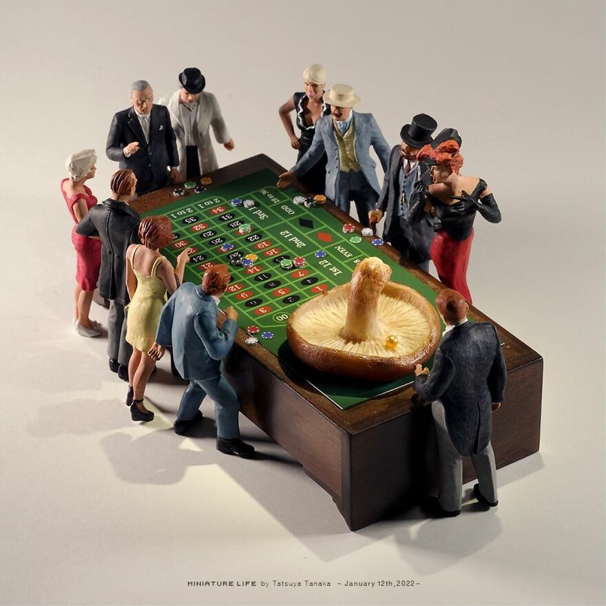 Meet The Small And Creative World Of Artist Tatsuya Tanaka (New Pics)