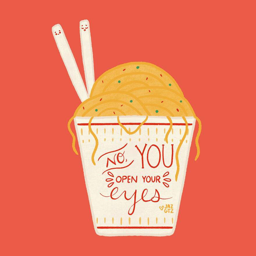 No, You Open Your Eyes