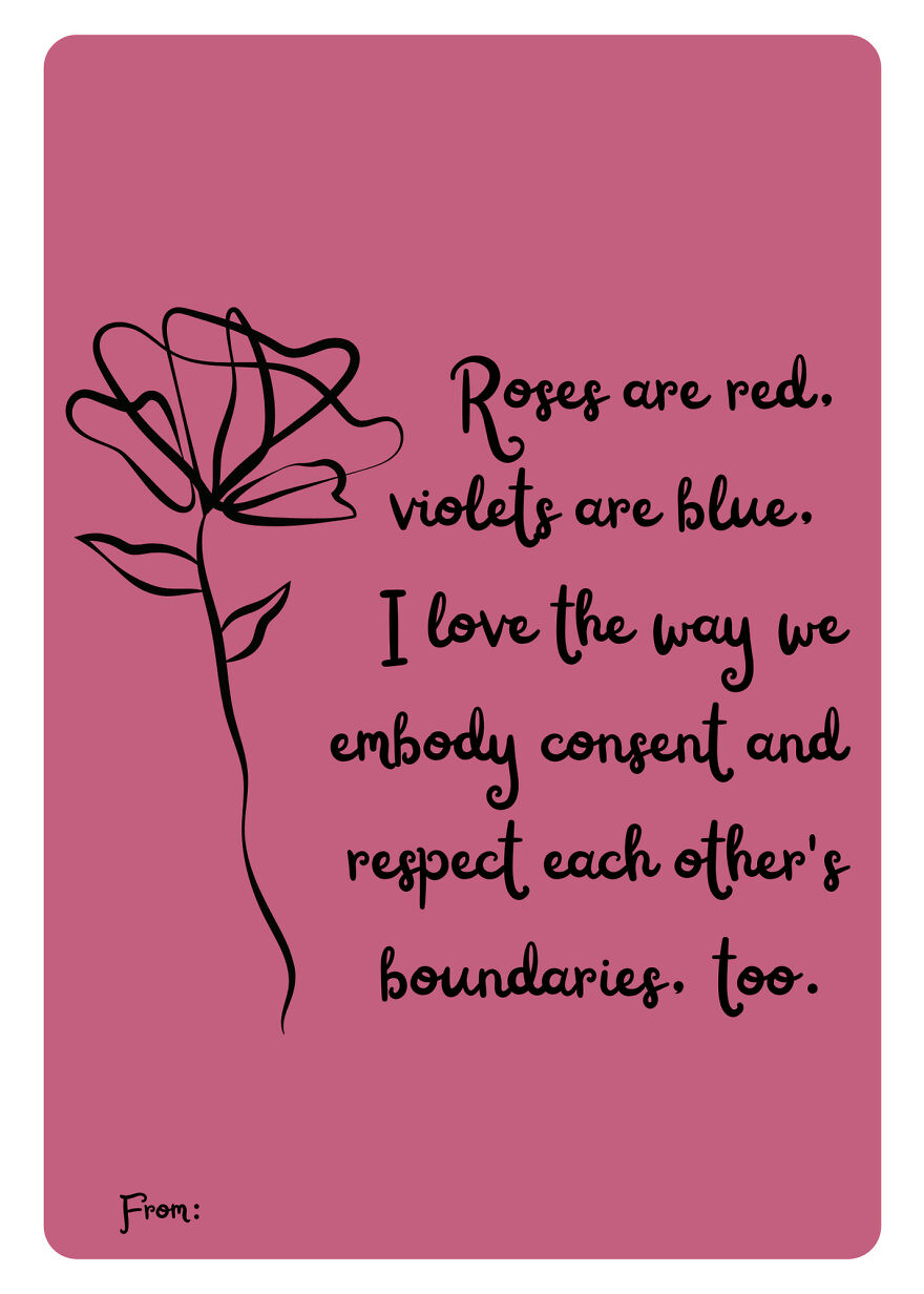 We Created Consent-Centered Valentine's Day Cards Our Society Needs (8 Pics)