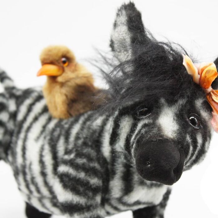 Russian Artist Makes Felt Toys You'd Definitely Want One