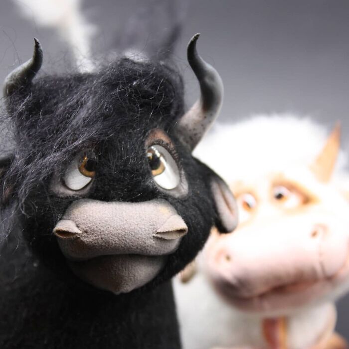 Russian Artist Makes Felt Toys You'd Definitely Want One