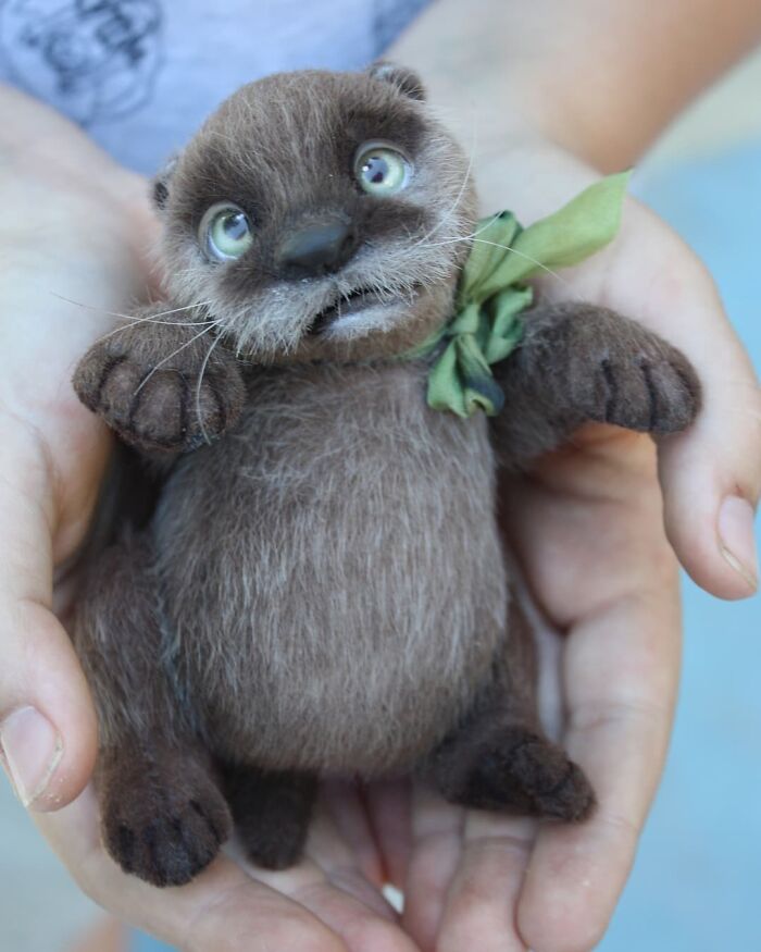 Russian Artist Makes Felt Toys You'd Definitely Want One