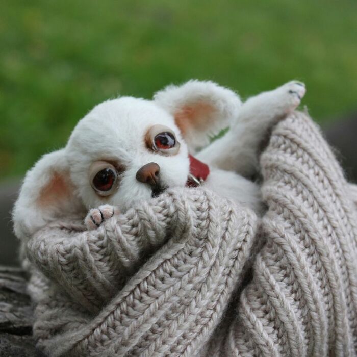 Russian Artist Makes Felt Toys You'd Definitely Want One