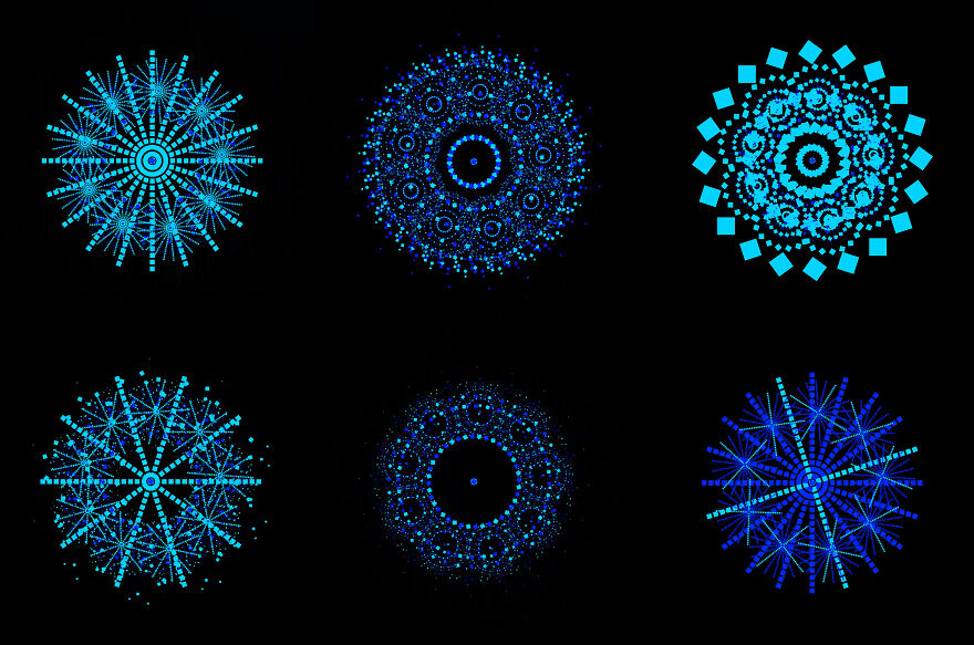 Nft - Synchronizing With Lines - Circles