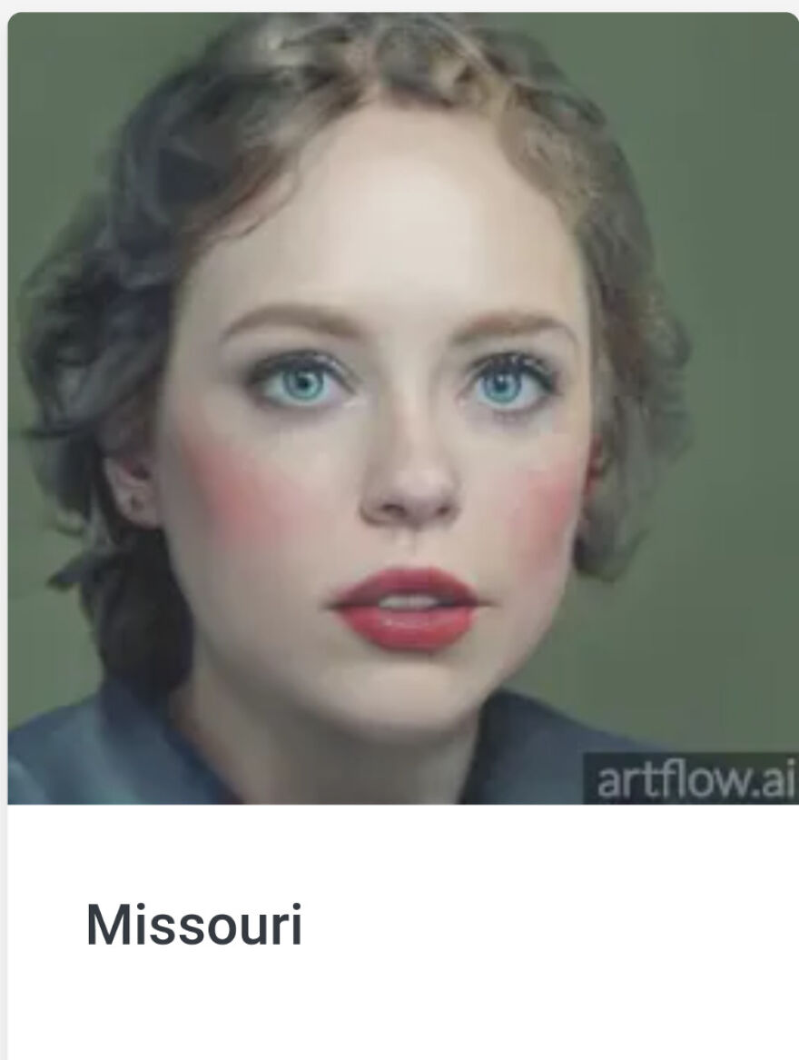 American States As Artflow.ai Portraits Part 2