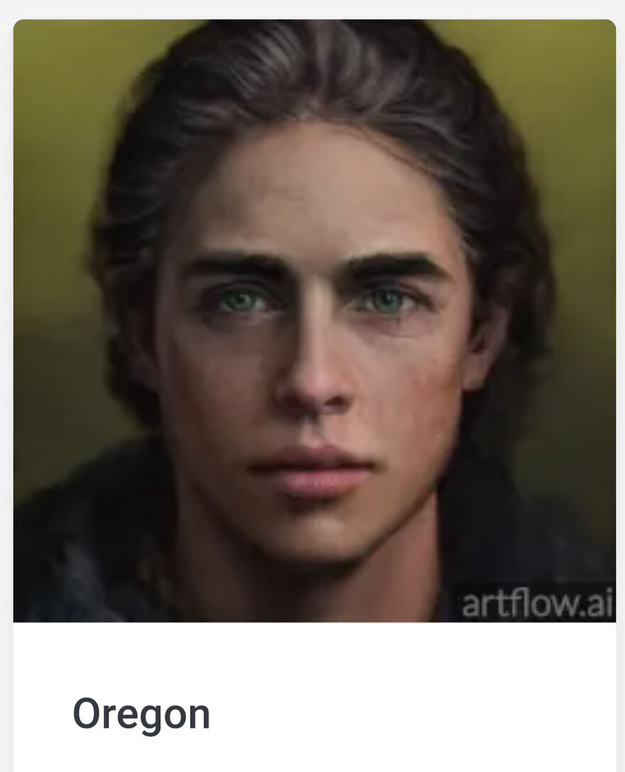 American States As Artflow.ai Portraits Part 1