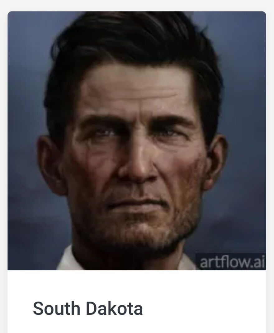 American States As Artflow.ai Portraits Part 1