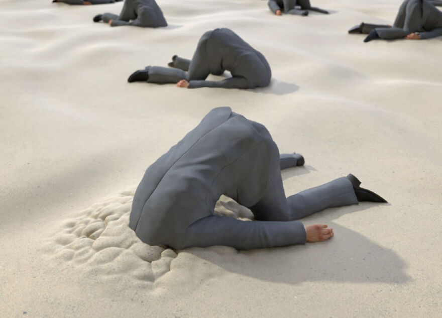 After Eight Sessions And Lots Of Practice, Jim Finally Got The Hang Of Ostrich Class