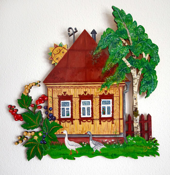 I Made Colorful Wooden Houses (11 Pics) I Made Colorful Wooden Houses (11 Pics)