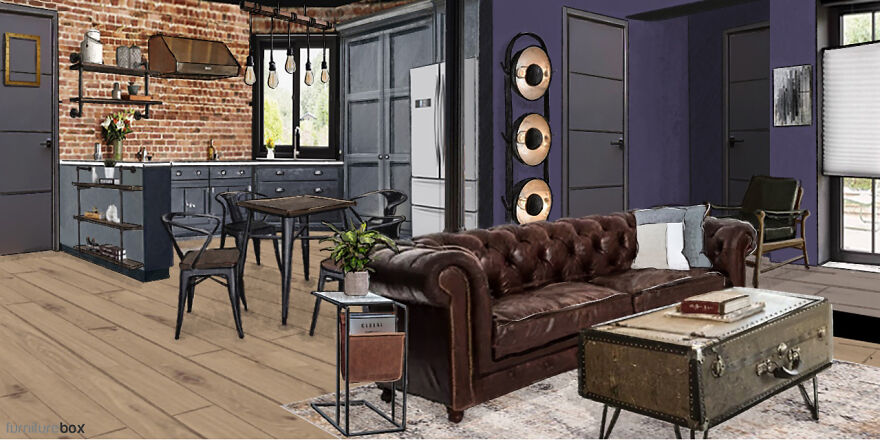 Our Company Redesigned Monica’s Apartment From “Friends” In 7 Interior Styles