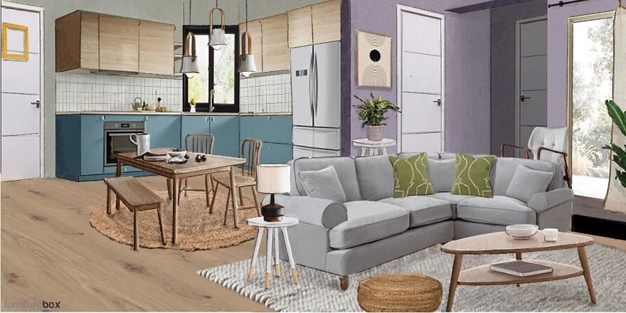 Our Company Redesigned Monica’s Apartment From “Friends” In 7 Interior Styles
