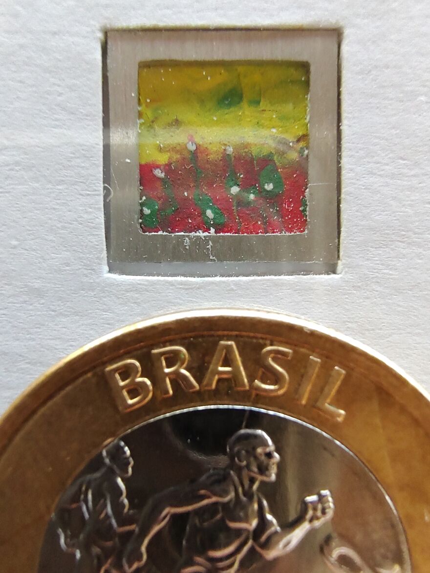 I Make Micro Paintings (7 Pics)