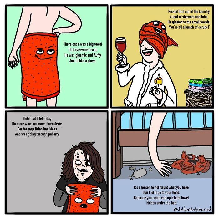 These New "Deliberately Buried Comics" Comics Will Lift Your Mood For Sure