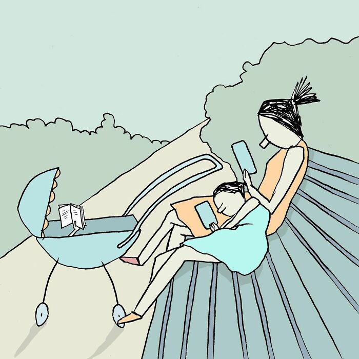 30 Illustrations About Relationships And Everyday Life By This Israeli Artist