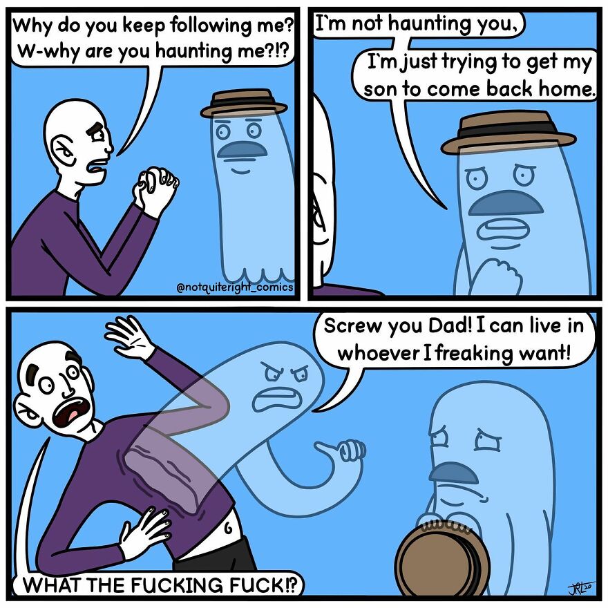 This Guy Makes Comics For Black Humor Lovers