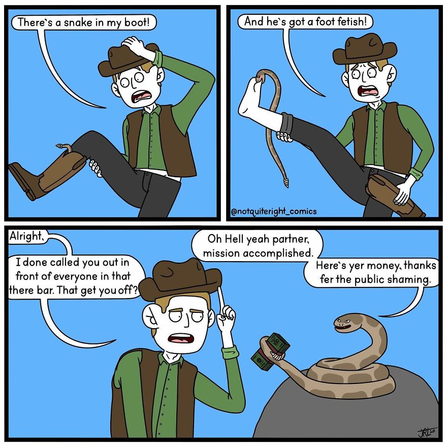 This Guy Makes Comics For Black Humor Lovers