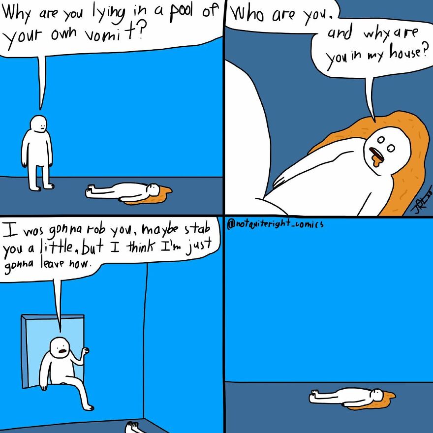 This Guy Makes Comics For Black Humor Lovers