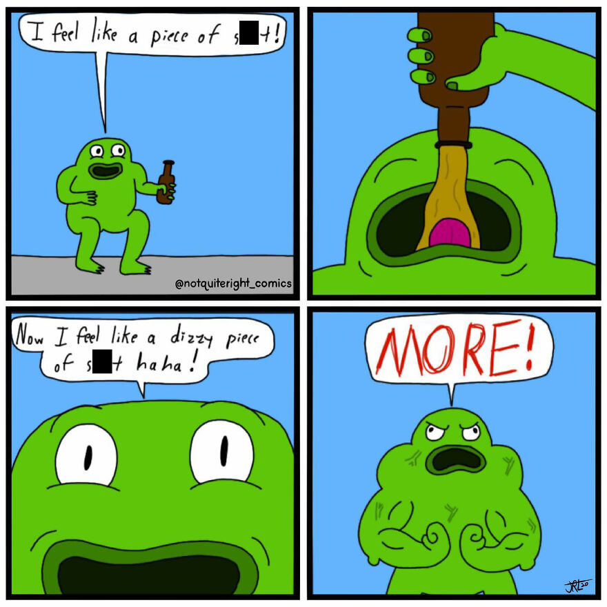 This Guy Makes Comics For Black Humor Lovers