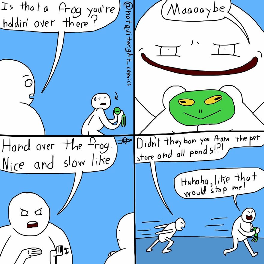 This Guy Makes Comics For Black Humor Lovers