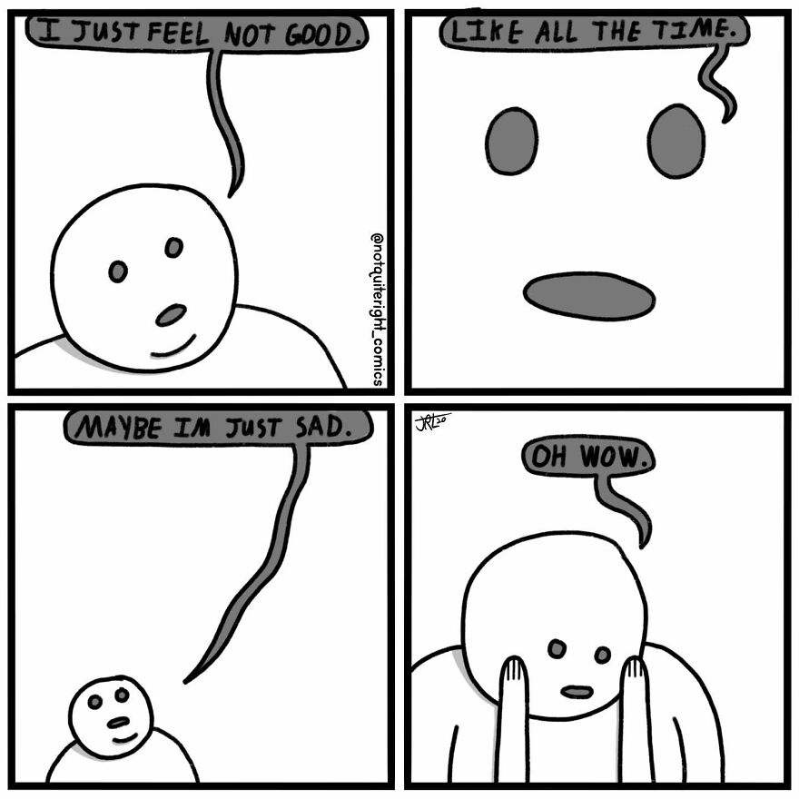 30 Of The Best Dark Humor Comics That Have Surprising Endings By ‘Not