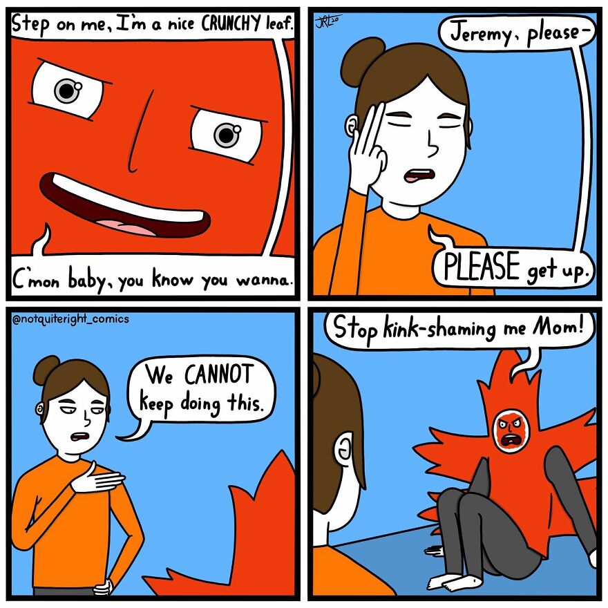 30 Of The Best Dark Humor Comics That Have Surprising Endings By ‘Not Quite Right’ Bored Panda