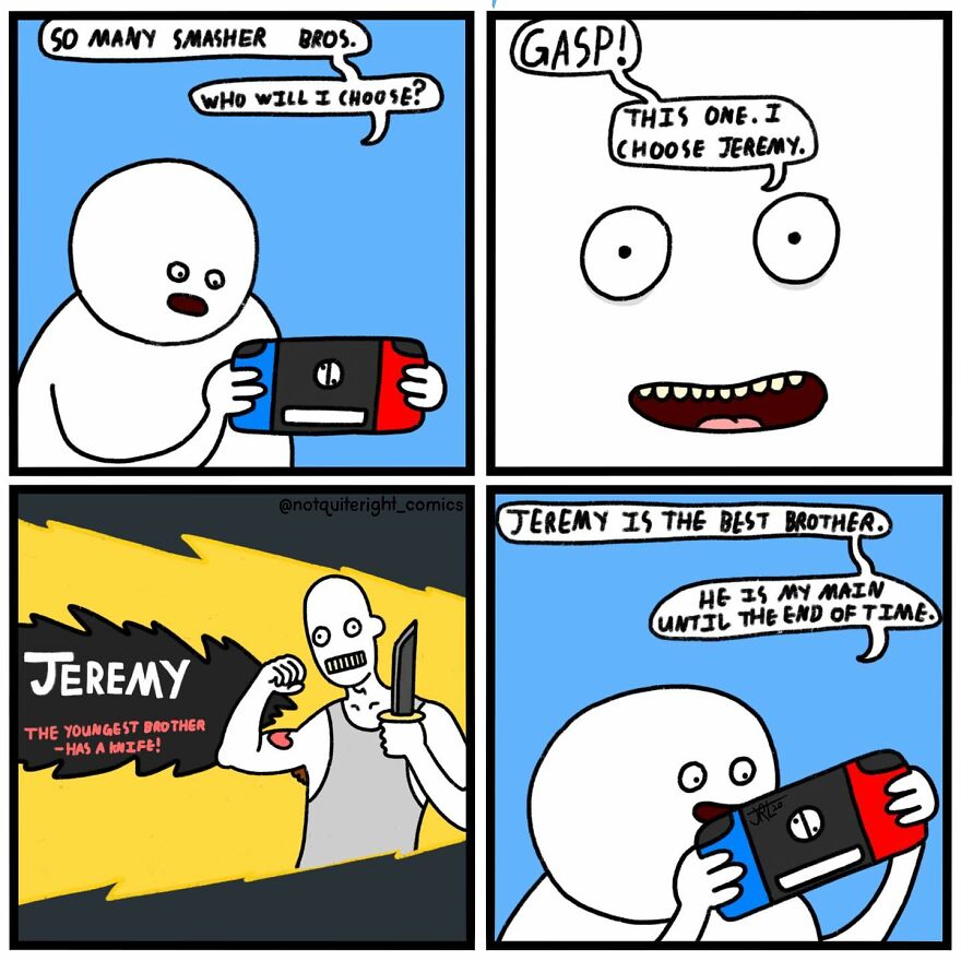 This Guy Makes Comics For Black Humor Lovers