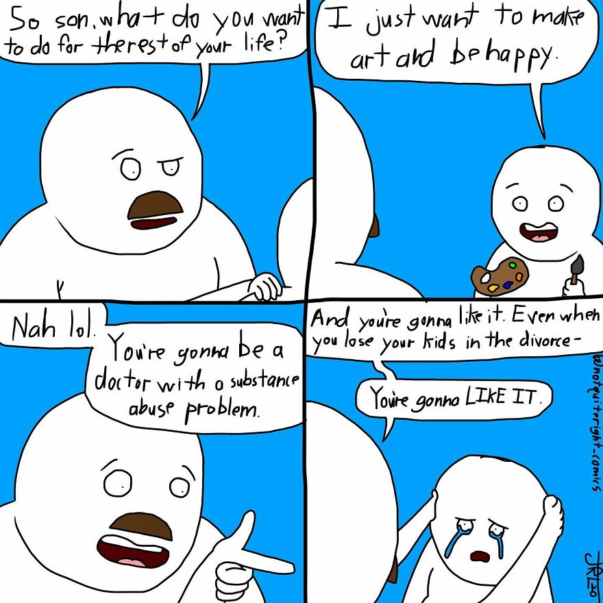 This Guy Makes Comics For Black Humor Lovers