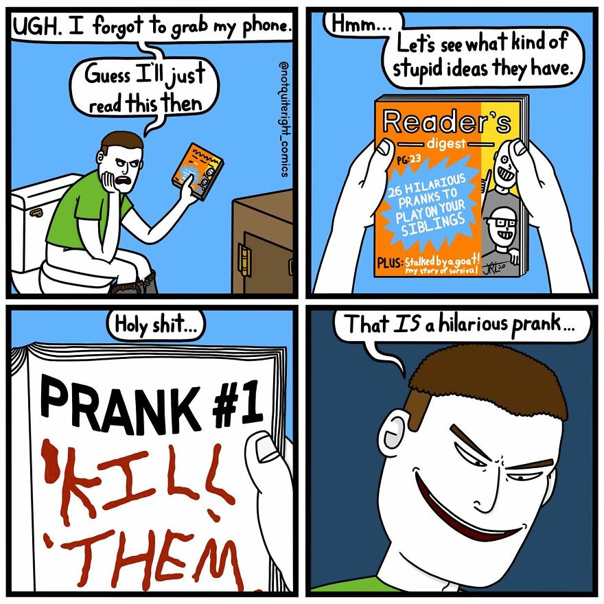 This Guy Makes Comics For Black Humor Lovers