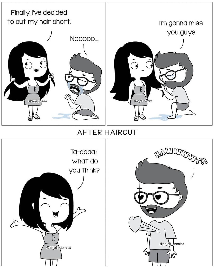Very Funny Comics By An Artist About Life Together