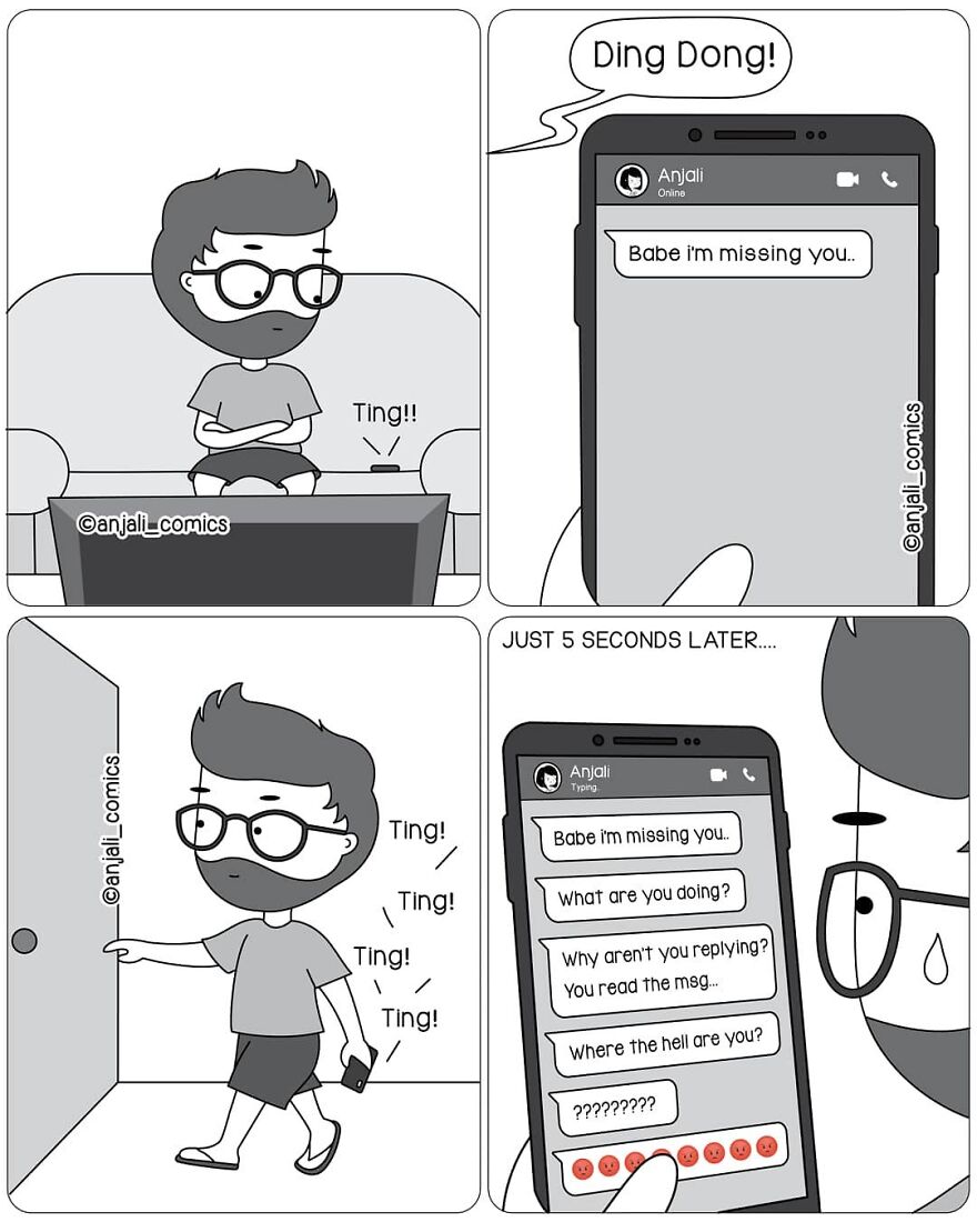 Very Funny Comics By An Artist About Life Together