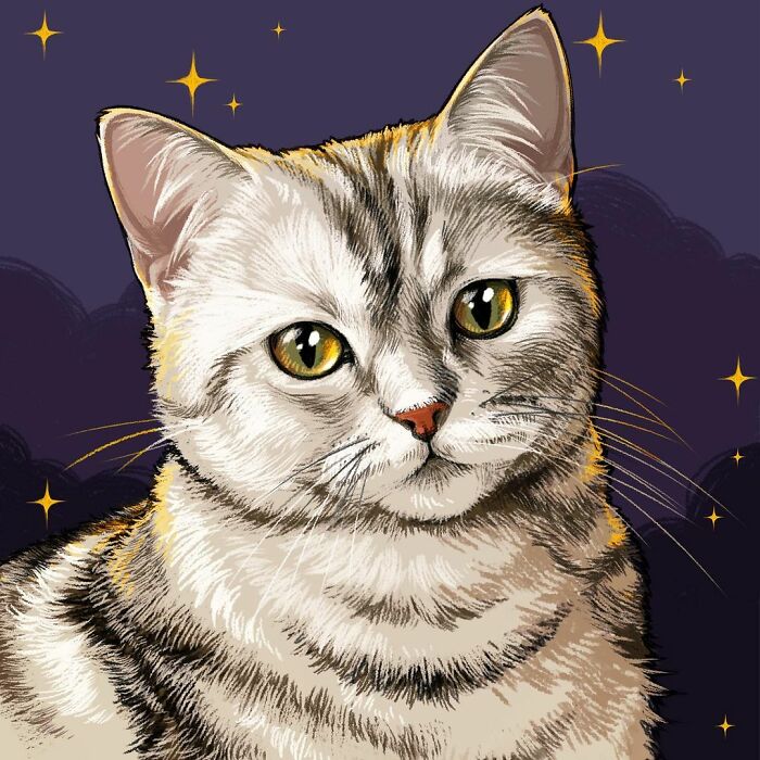 We Drew 7 Adorable Pet Portraits As A Gift For Pet Owners