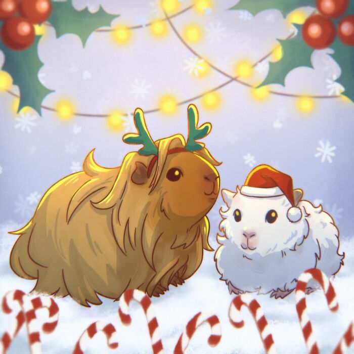 We Drew 7 Adorable Pet Portraits As A Gift For Pet Owners