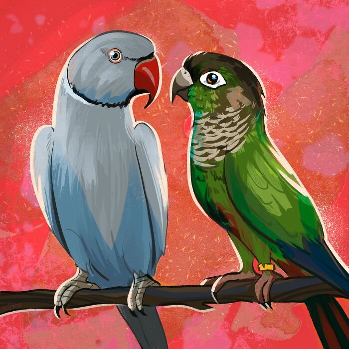 We Drew 7 Adorable Pet Portraits As A Gift For Pet Owners